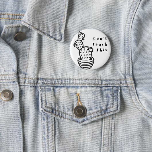 Cant Touch Cactus Button (Beispiel)