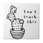 Cant Touch Cactus Fliese (Vorderseite)