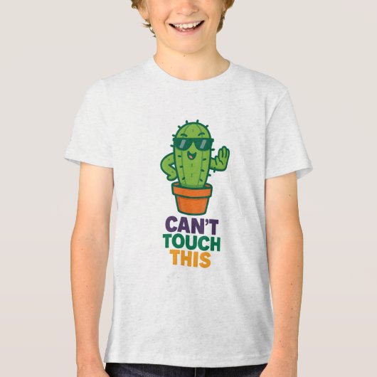 Cant Touch Dieses Kaktus Shirt Funny Prickly T-Shi (Vorderseite)