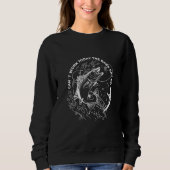 Cant Work heute Fish Fish Design Sweatshirt (Vorderseite)