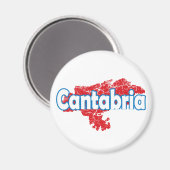 Cantabria Magnet (Vorderseite/Rückseite)