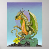 Cantaloupe Dragon 11x14 (4x6 and up) Poster (Vorne)