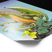 Cantaloupe Dragon 4x6 Print Fotodruck (Ecke)