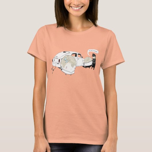 Cantaloupe, kann nicht elope. T-Shirt (Vorderseite)