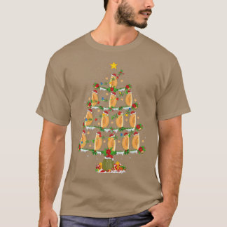 Cantaloupe Lover Xmas Lights Cantaloupe Weihnachte T-Shirt