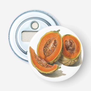 Cantaloupe melon Illustration Flaschenöffner
