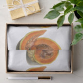 Cantaloupe melon Illustration Seidenpapier (Geschenk)