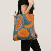 Cantaloupe-Muster Tasche (Von Nahem)
