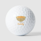 Cantaloupe Name Food Golfball (Vorderseite)