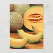 Cantaloupe Postkarte (Vorderseite)
