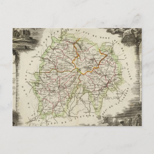 Cantaloupe Postkarte (Vorderseite)