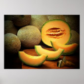 Cantaloupe Print Poster (Vorne)