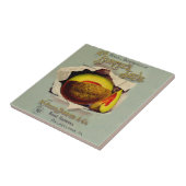 Cantaloupe Seed Advertising Art Antique Fliese (Seite)