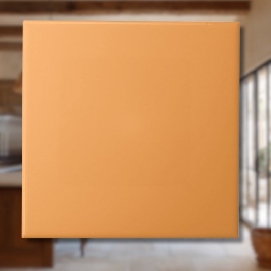 Cantaloupe Solid Color | Classic | elegant Fliese
