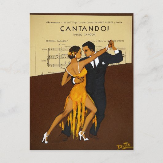 Cantan O Feiertagspostkarte (Vorderseite)