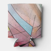 CANTATA in PASTEL MAJOR Abstrakt Art Dosenkühler (Vorderseite)