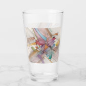 CANTATA in PASTEL MAJOR Abstrakt Art Glas (Rückseite)