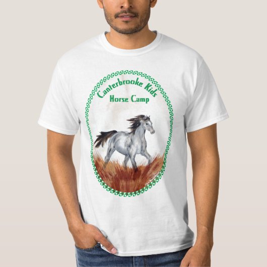 Canterbrooke scherzt Pferdelager T-Shirt (Vorderseite)