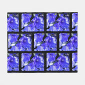 CANTERBURY BELLS BLUME FLEECE BLANKET (Vorderseite (Horizontal))