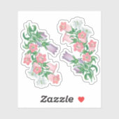 Canterbury Bells for St. Thomas Becket (fL) - Aufkleber (Blatt)