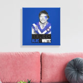 Canterbury Bulldogs - Terry Lamb Leinwanddruck (Insitu (Wohnzimmer))