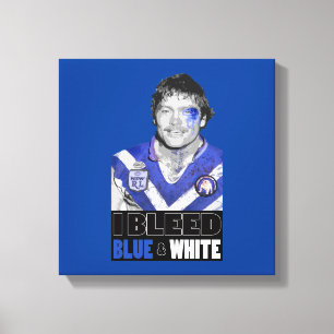 Canterbury Bulldogs - Terry Lamb Leinwanddruck