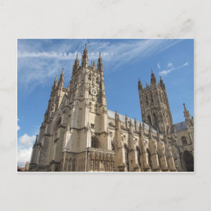 Canterbury Cathedral Kent England Postkarte