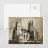 Canterbury Cathedral Postkarte (Vorne/Hinten)