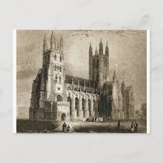 Canterbury Cathedral Postkarte (Vorderseite)