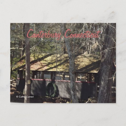 Canterbury, Ct Postkarte (Vorderseite)