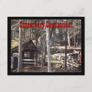 Canterbury, Ct Postkarte