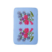 Canterbury-Glockenschrift Blume Badematte (Vorderseite Vertikal)
