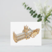 Canterbury Kathedrale. Großbritannien Postkarte (Stehend Vorderseite)