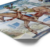 Canterbury Pilgrims Mural Poster (Ecke)