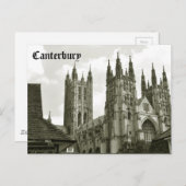 Canterbury Postkarte (Vorne/Hinten)