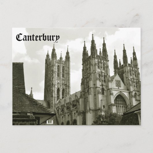 Canterbury Postkarte (Vorderseite)