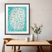 Canterbury Tales Springtime Middle English Quote Poster