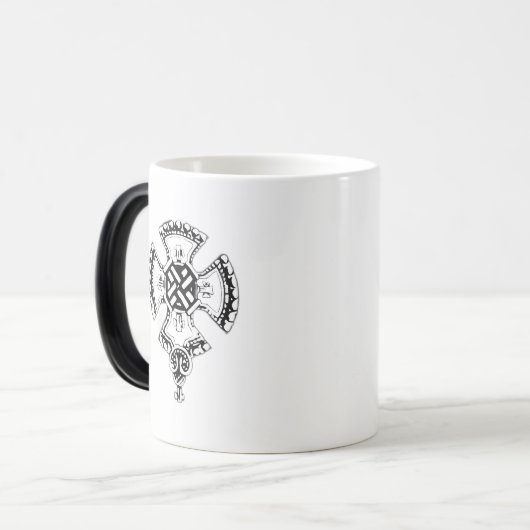 Canterbury Verwandlungstasse (Vorderseite Links)