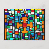 Canterbury Window Postcard Postkarte (Vorderseite)