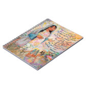 Canticle der Gebets-Zeitschrift Marys Magnificat Notizblock (Linke Seite)