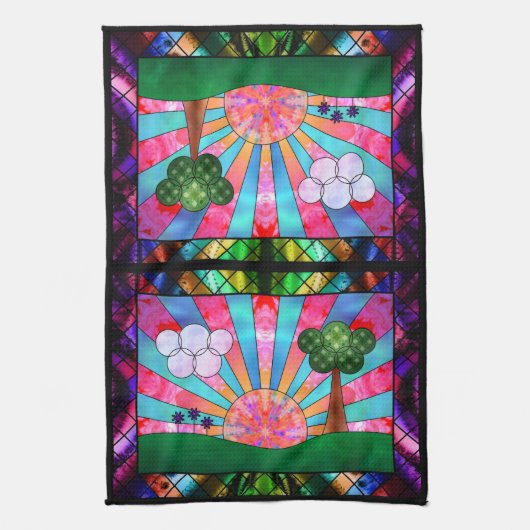 Canticle des Sun-Geschirrtuchs Handtuch (Vertikal)