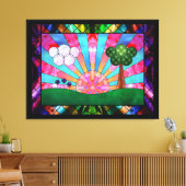 Canticle the Sun Canvas Print Leinwanddruck (Insitu (Wohnzimmer))