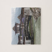 Cantilevered bridge near Punakha Dzong palace Puzzle (Vertikal)