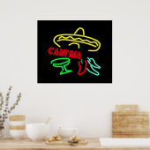 Cantina Neon Sign Poster (Küche)