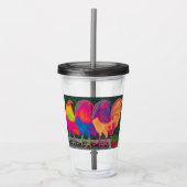 Cantina Roosters Acryltrinkbecher (Vorderseite)