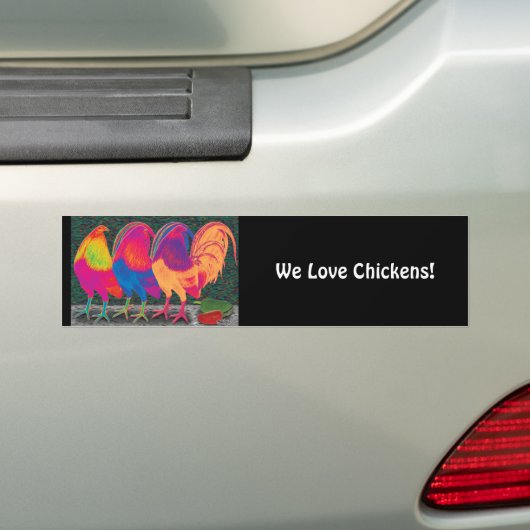 Cantina Roosters Autoaufkleber (Auf Auto)