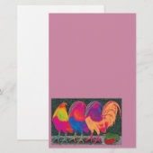Cantina Roosters Briefpapier (Vorne/Hinten)