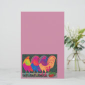 Cantina Roosters Briefpapier (Stehend Vorderseite)