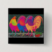 Cantina Roosters Button (Vorderseite)