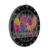 Cantina Roosters Dartscheibe (Vorderseite Links)